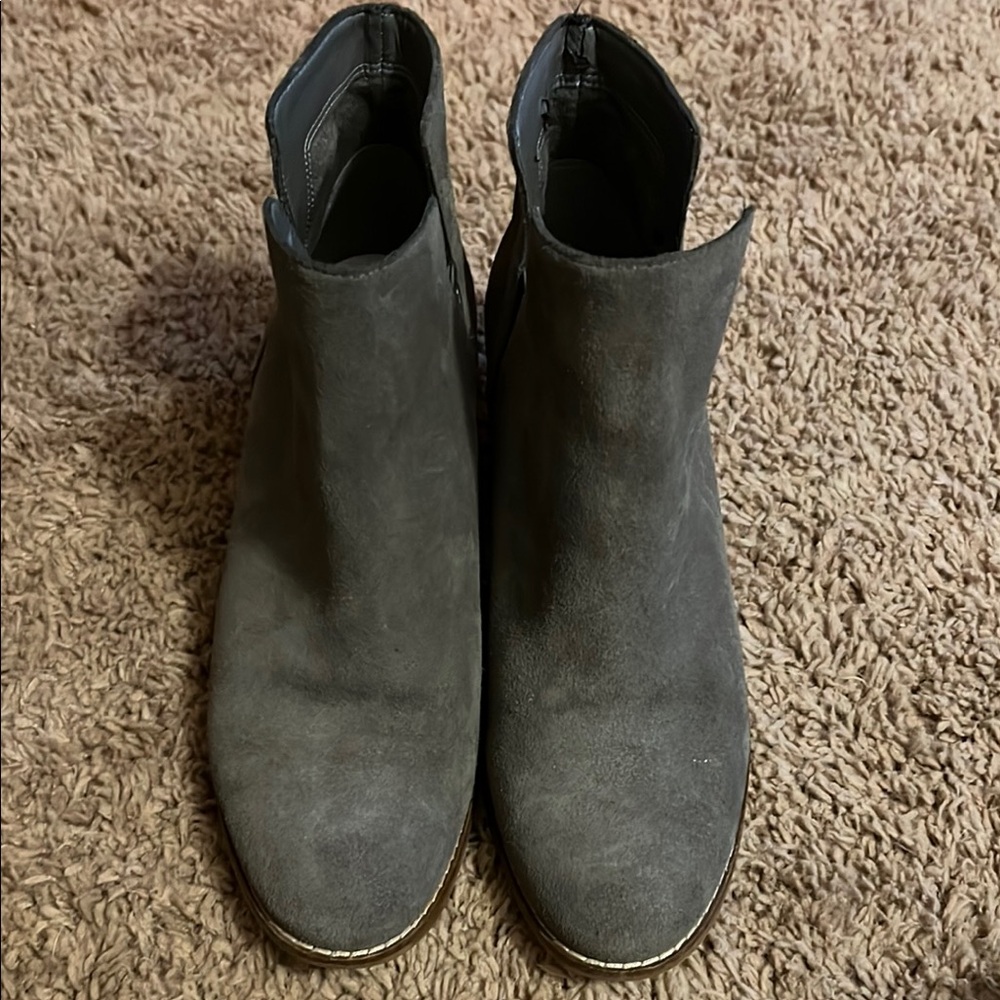 Cole Haan Charcoal Ankle Booties